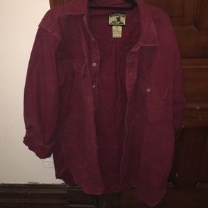 Oversize button-down